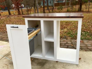 Farmhouse Wine Bar Cabinet
