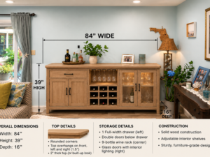 Custom wine cabinet Christopher